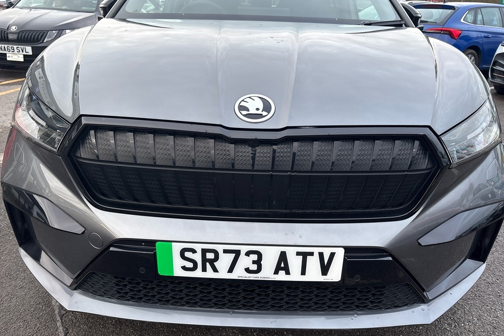Skoda ENYAQ Vrs 82 Kwh 340 Ps Single Speed 4X4 Grey #18