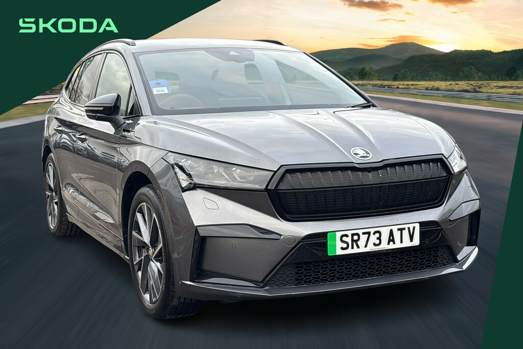 Skoda ENYAQ 210Kw 85 Sportline Plus 82Kwh Grey