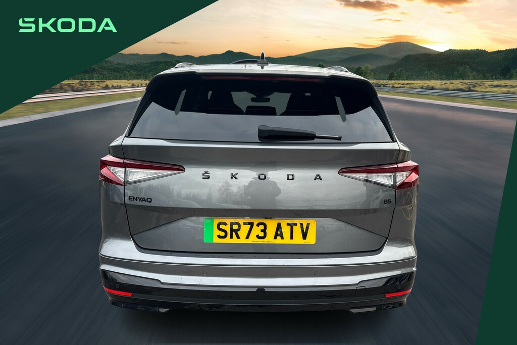 Skoda ENYAQ Vrs 82 Kwh 340 Ps Single Speed 4X4 Grey #12