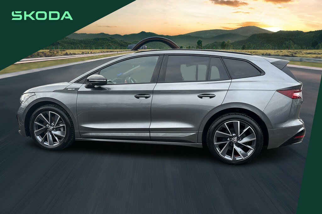 Skoda ENYAQ Vrs 82 Kwh 340 Ps Single Speed 4X4 Grey #13