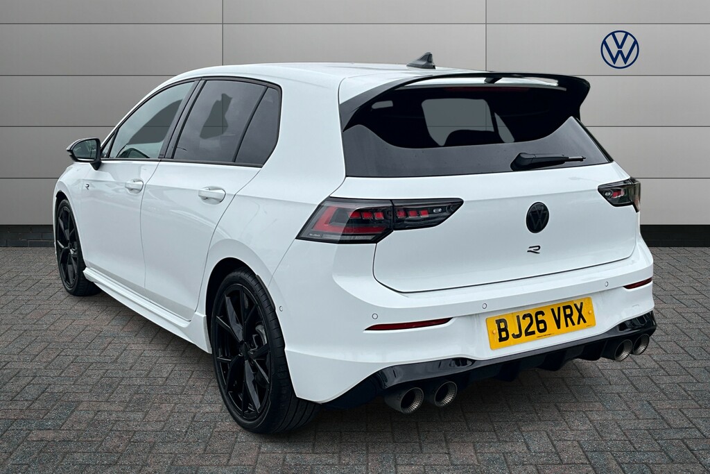 Volkswagen Golf 2.0 Tsi 333 R Black Edition 4Motion Dsg BJ26VRX White #3