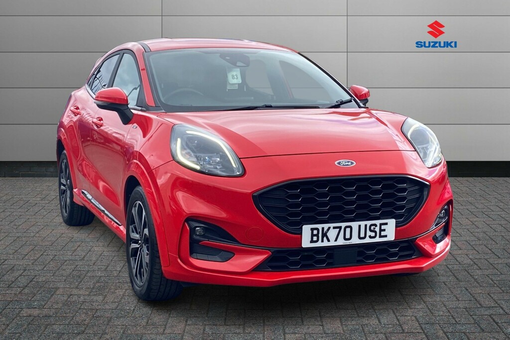 Ford Puma 1.0 Ecoboost Hybrid Mhev St-line Red