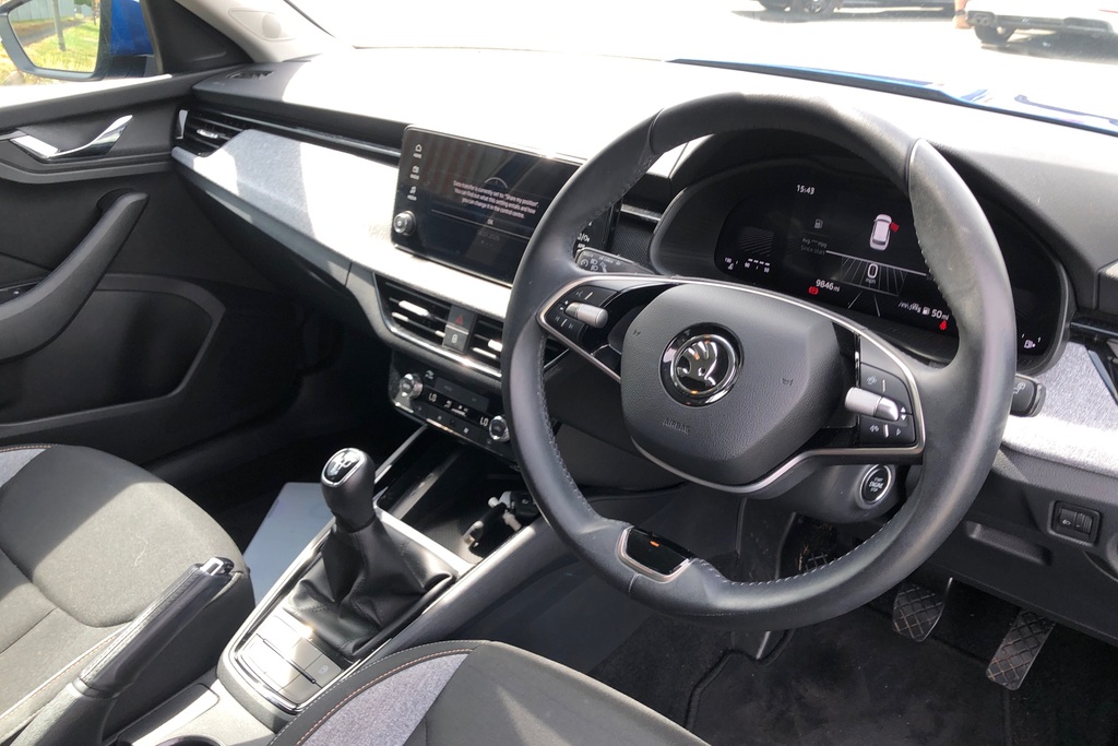 Skoda Kamiq 1.0 Tsi 95 Se DX74ZDY Blue #6