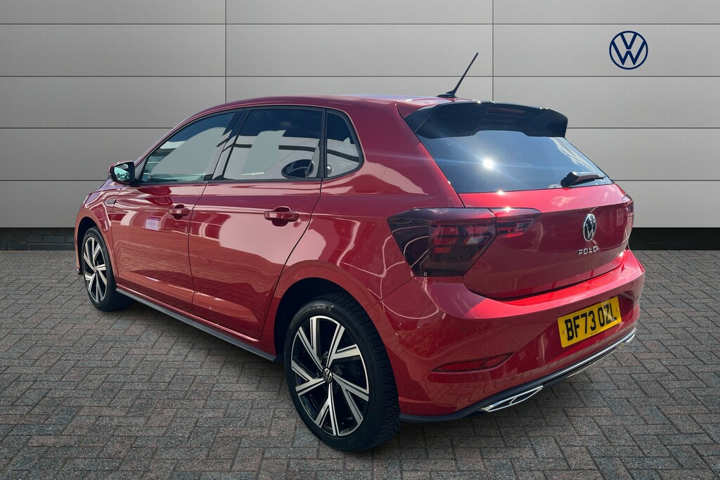 Volkswagen Polo 1.0 Tsi R-line BF73OZL Red #3