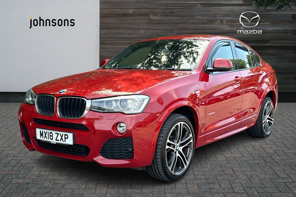 BMW X4 Xdrive20d M Sport Step Red #4