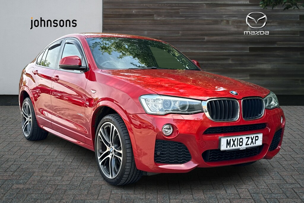 BMW X4 Xdrive20d M Sport Step Red