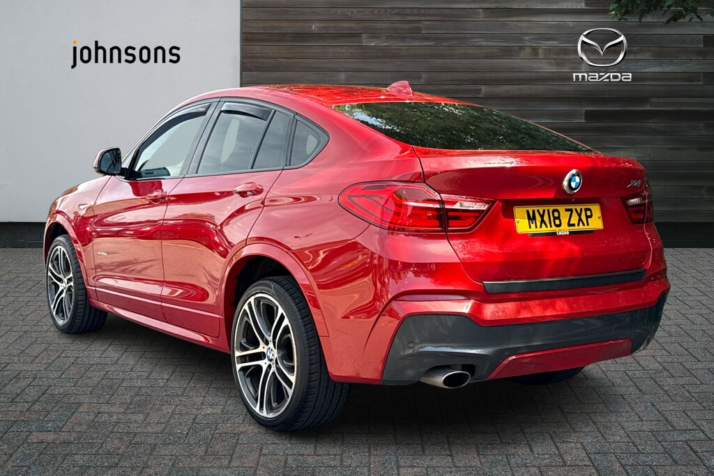 BMW X4 Xdrive20d M Sport Step Red #2