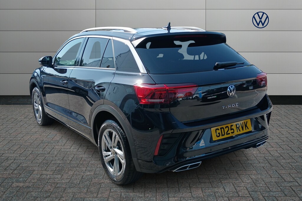 Volkswagen T-Roc 1.5 Tsi R-line GD25RVK Black #3