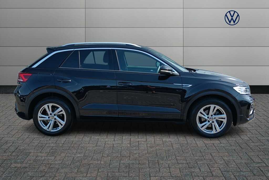 Volkswagen T-Roc 1.5 Tsi R-line GD25RVK Black #4