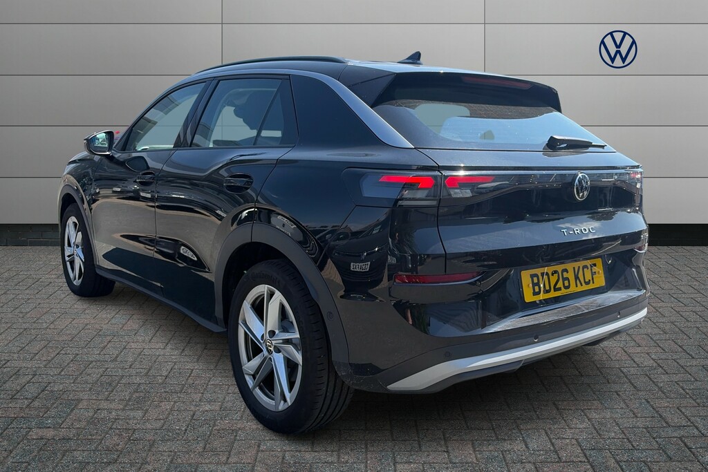 Volkswagen T-Roc 1.5 Etsi Life Dsg BD26KCF Black #3