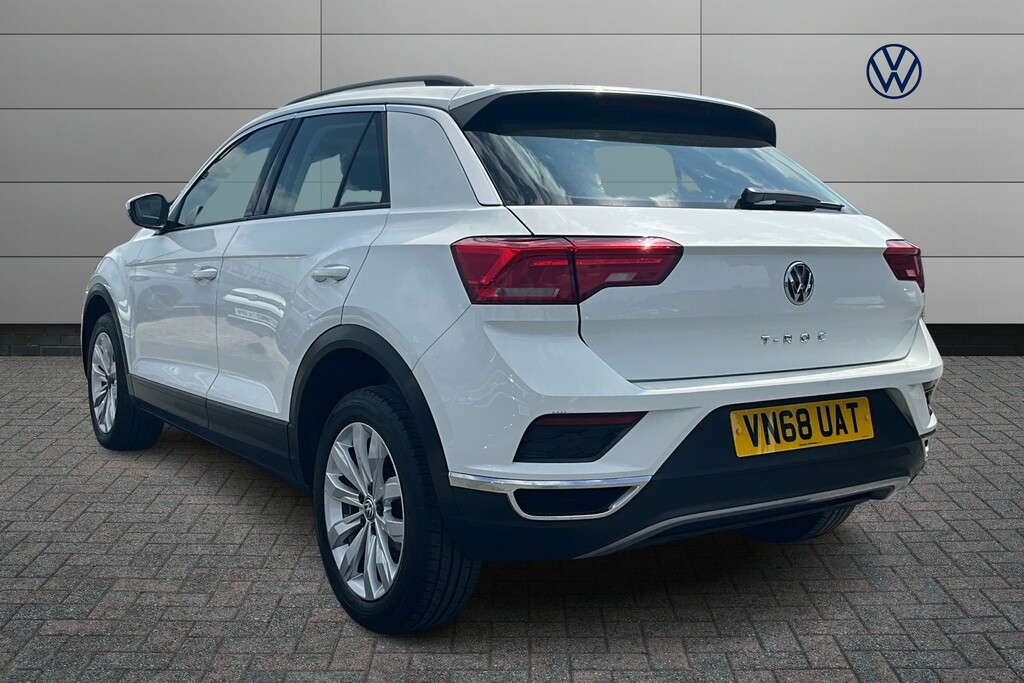 Volkswagen T-Roc 1.5 Tsi Evo Se VN68UAT White #3