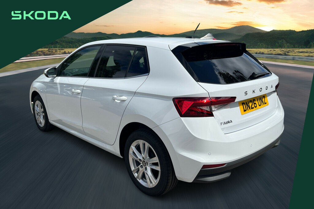 Skoda Fabia 1.0 Tsi 116 Se L Edition White #3