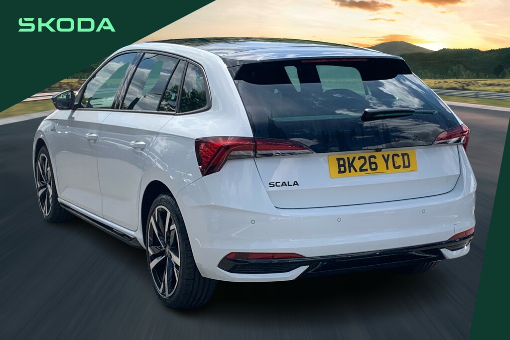 Skoda Scala 1.5 Tsi Monte Carlo Edition Dsg White #3