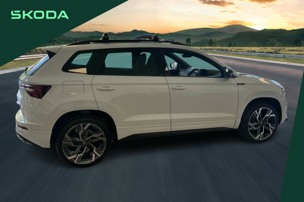 Skoda Karoq 1.5 Tsi Sportline Edition Dsg White #4