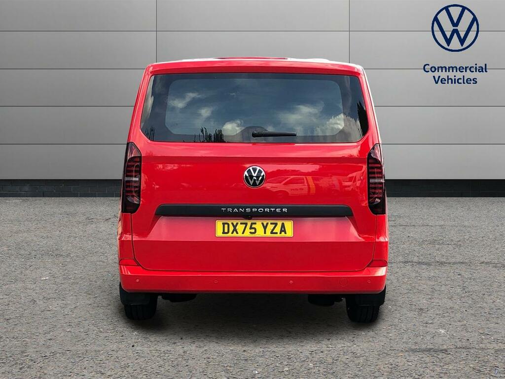Volkswagen Transporter 2.0 Tdi 150 Commerce Plus Van Red #3