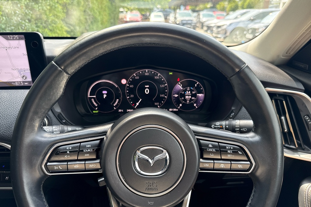 Mazda CX-60 2.5 Phev Homura Conveniencepan Roof White #26