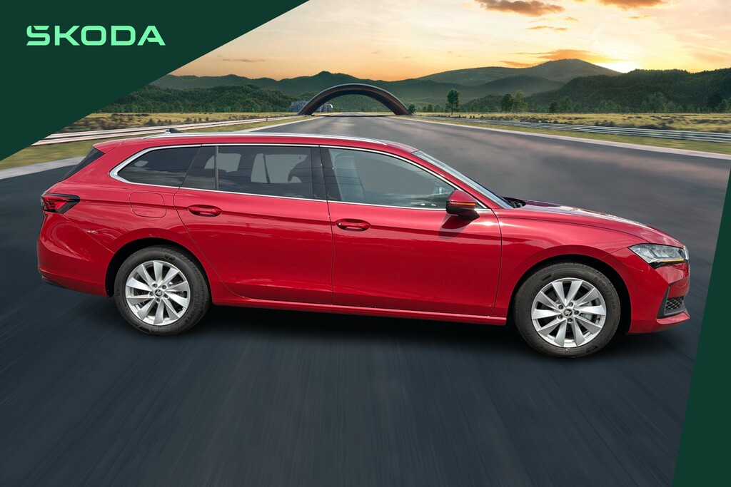 Skoda Superb 2.0 Tdi Se Technology Dsg Red #4