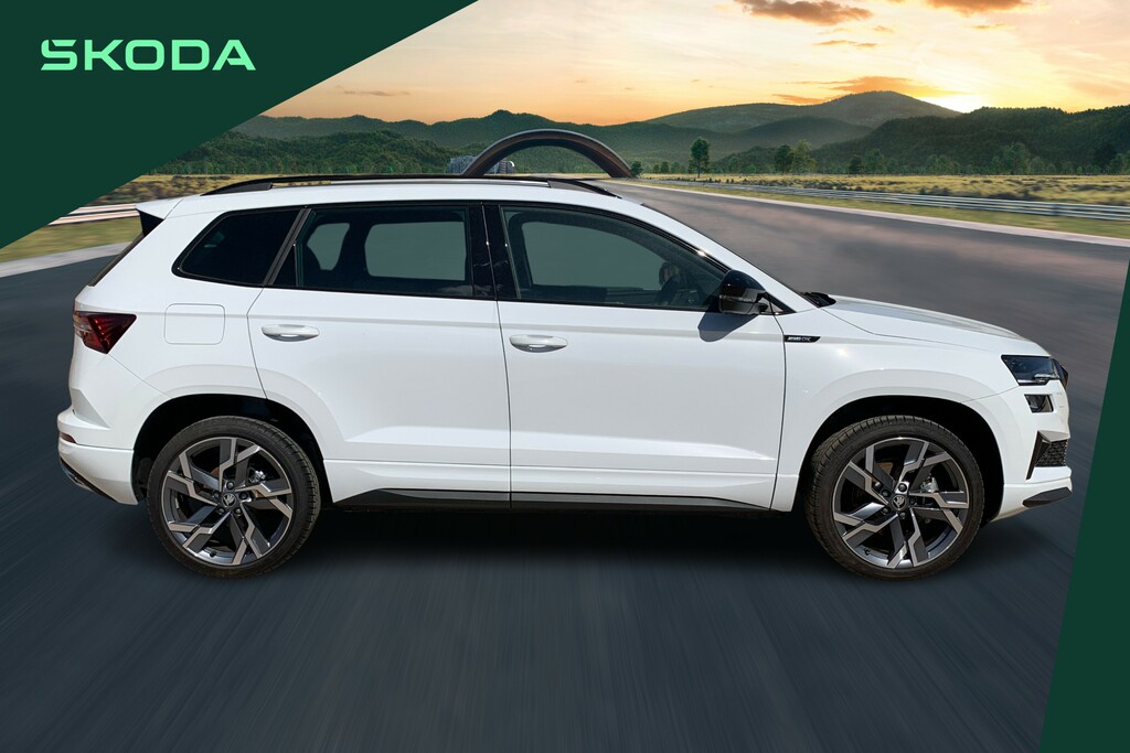 Skoda Karoq 1.5 Tsi Sportline Edition Dsg White #4