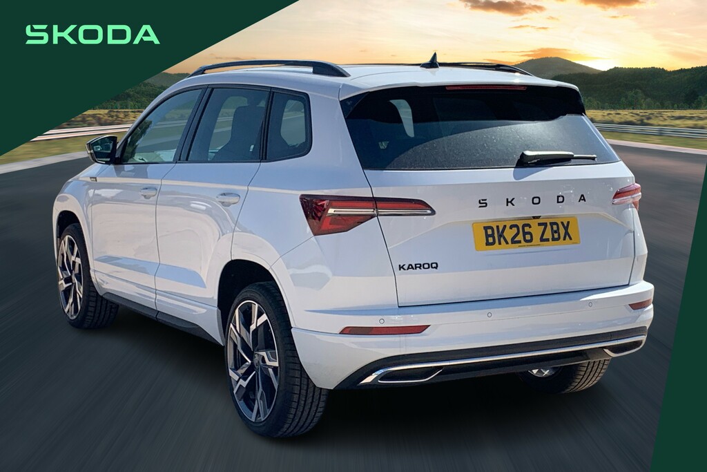 Skoda Karoq 1.5 Tsi Sportline Edition Dsg White #3