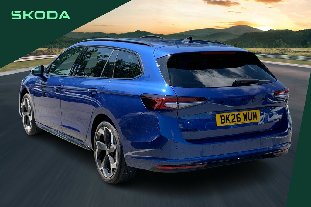 Skoda Superb 1.5 Tsi E-tec Sportline Dsg Blue #3
