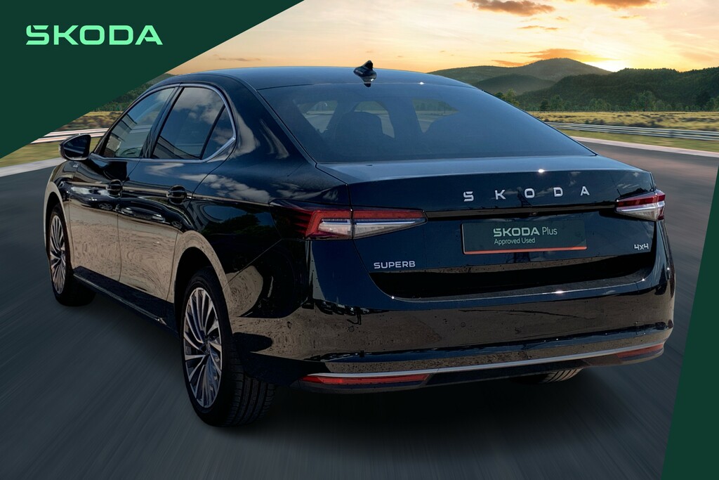 Skoda Superb 2.0 Tdi 193 Laurin Klement 4X4 Dsg Black #3