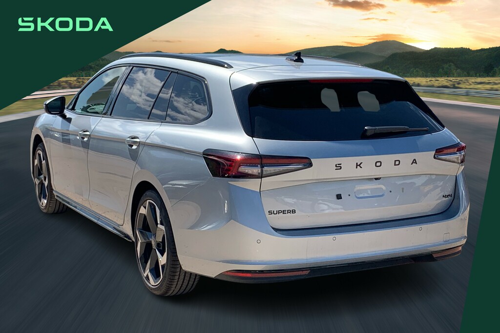 Skoda Superb 2.0 Tsi Sportline 4X4 Dsg Silver #3