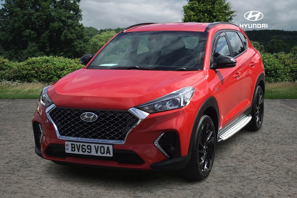 Hyundai Tucson T-gdi N Line Red #4