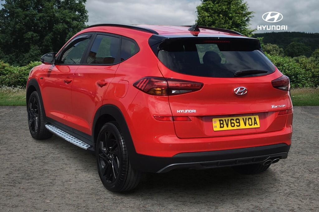 Hyundai Tucson T-gdi N Line Red #2