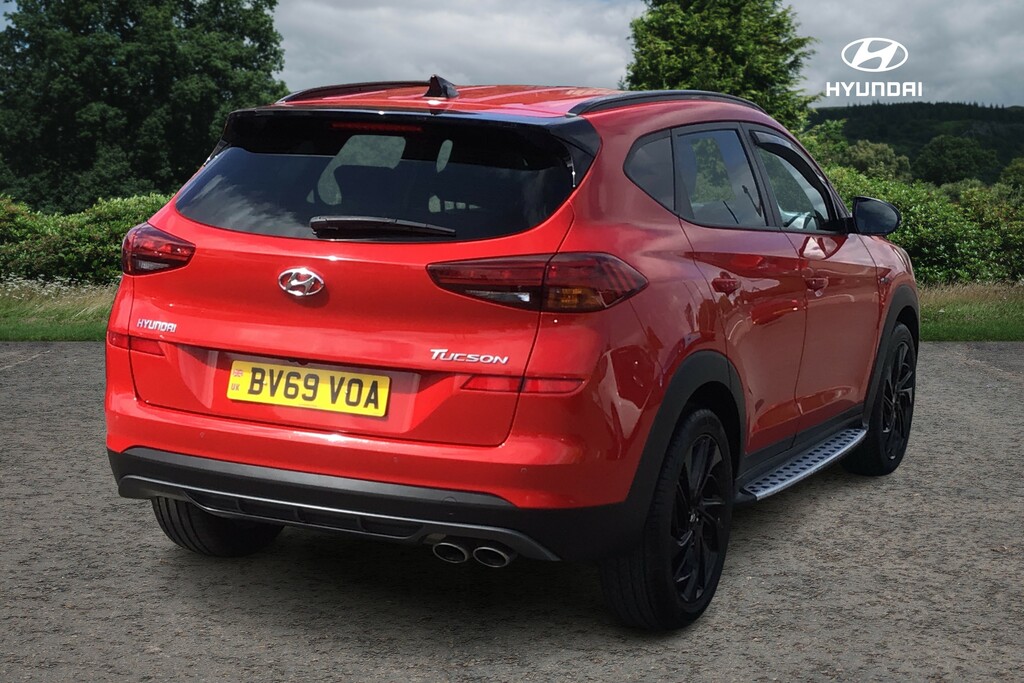 Hyundai Tucson T-gdi N Line Red #5