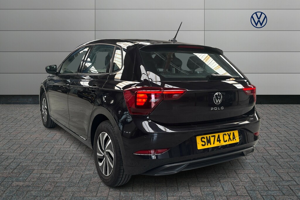 Volkswagen Polo 1.0 Tsi Life Dsg SM74CXA Black #3