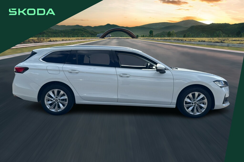 Skoda Superb 2.0 Tdi Se Technology Dsg White #4