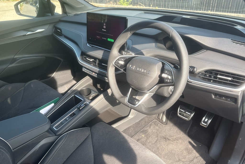 Skoda ENYAQ 210Kw 85X Sportline 82Kwh 4X4 BG26OBB Black #6