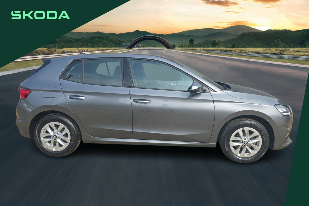 Skoda Fabia 1.0 Tsi Se Edition BP74MBF Grey #4