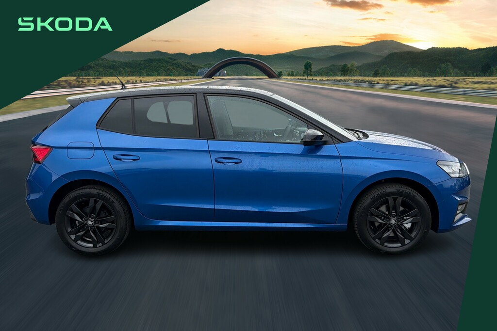 Skoda Fabia 1.0 Tsi 116 Design Edition Dsg Black #4