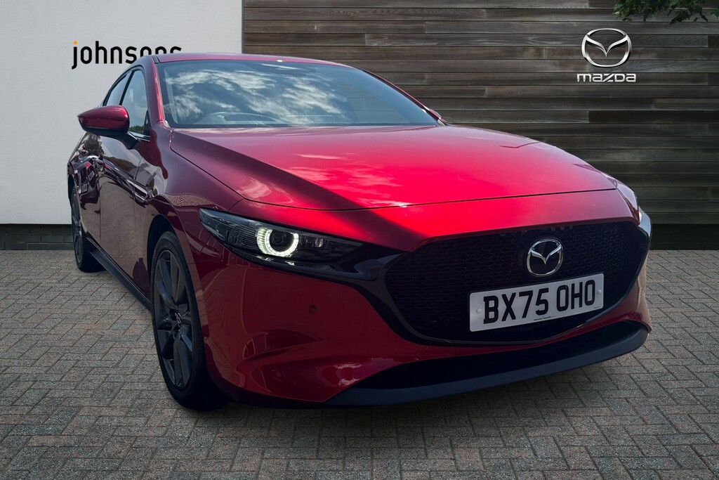 Mazda 3 2.5 E-skyactiv G Mhev 140 Takumi Red
