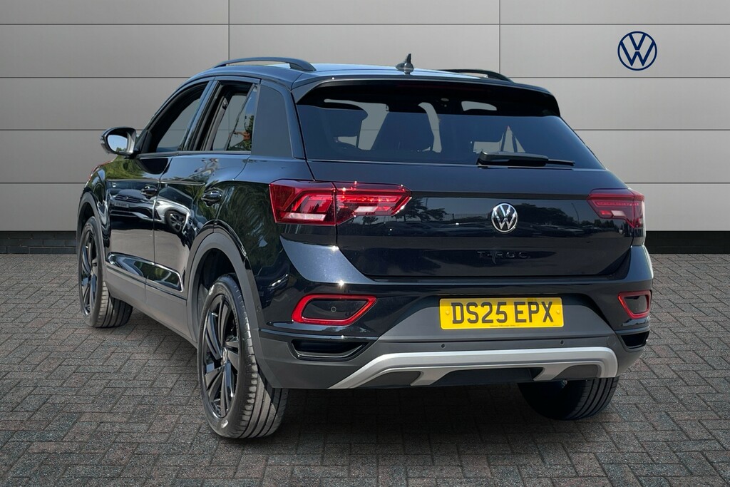 Volkswagen T-Roc 1.5 Tsi Style Dsg DS25EPX Black #3