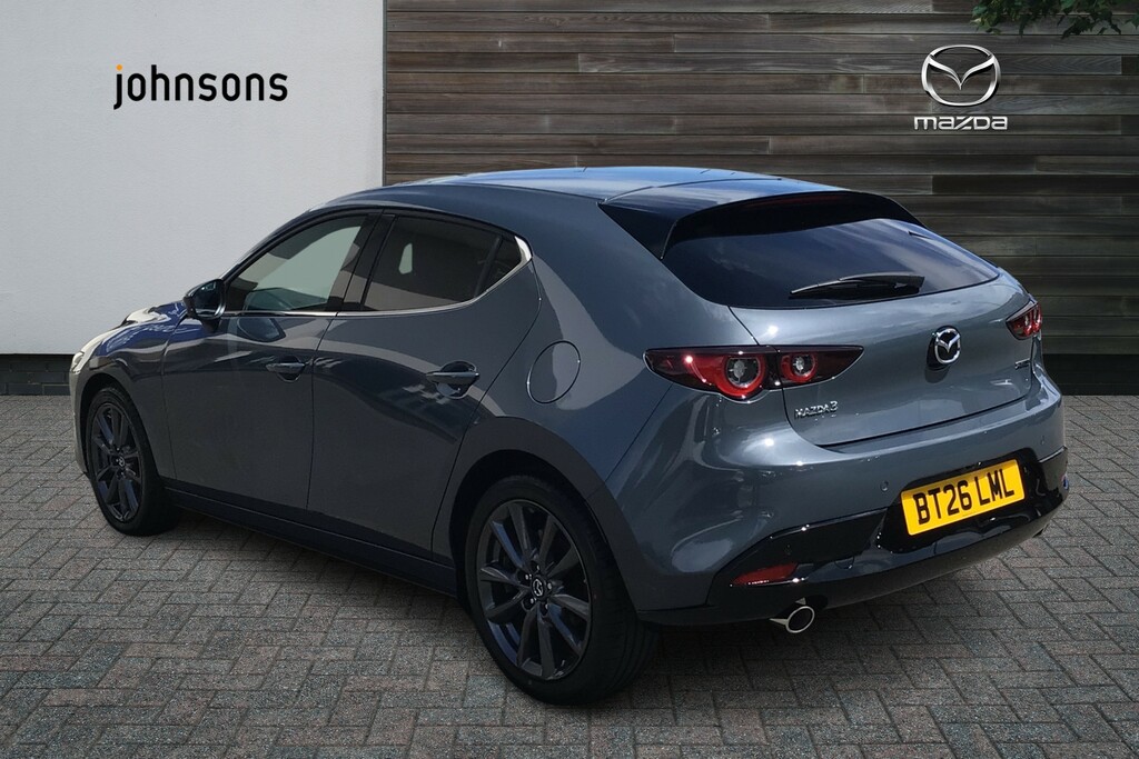 Mazda 3 2.5 E-skyactiv G Mhev 140 Exclusive-line Grey #2