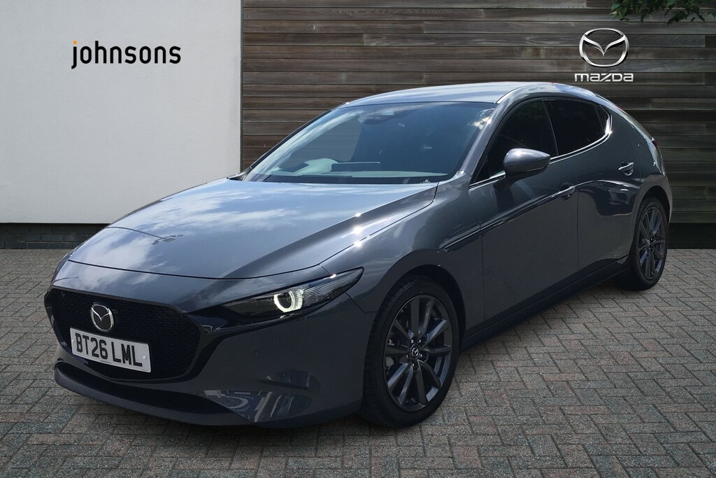 Mazda 3 2.5 E-skyactiv G Mhev 140 Exclusive-line Grey #4