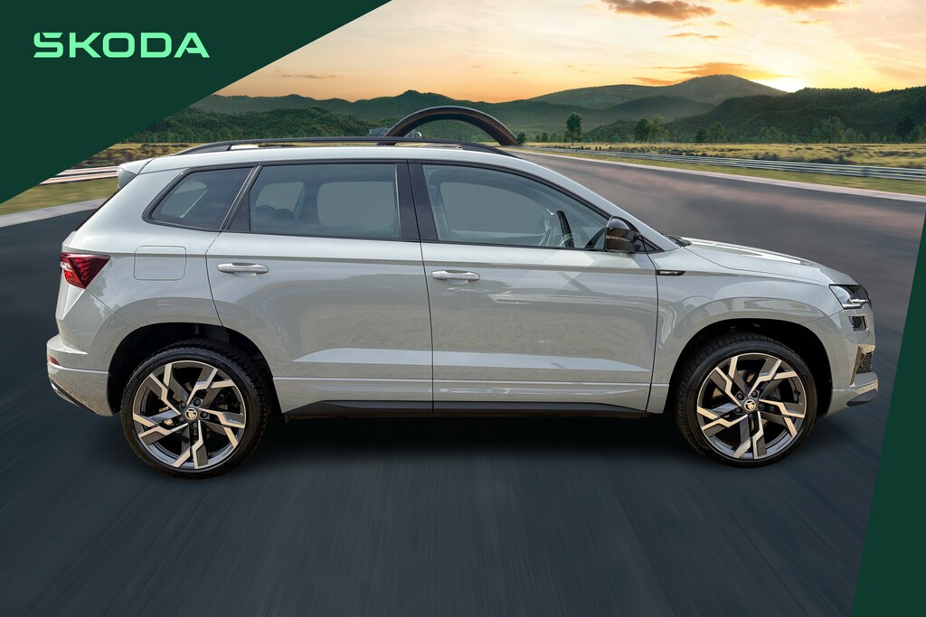 Skoda Karoq 1.5 Tsi Sportline Dsg Grey #4