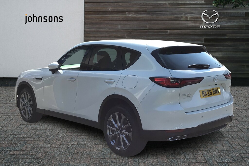 Mazda CX-60 2.5 Phev Exclusive-line White #2