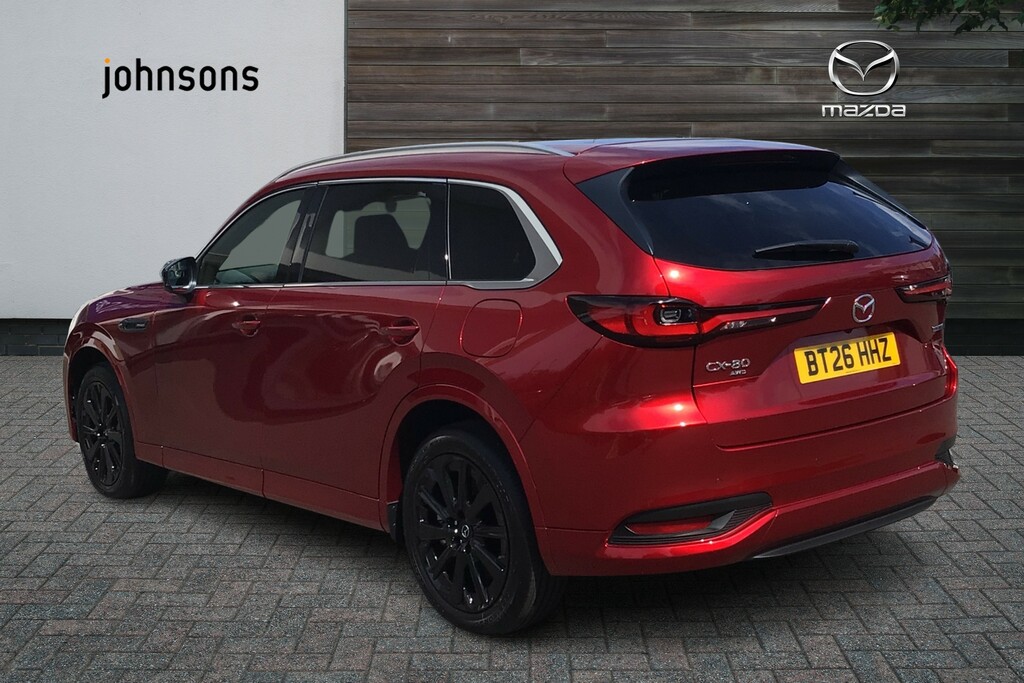 Mazda CX-80 2.5 Phev Homura Awd Red #2