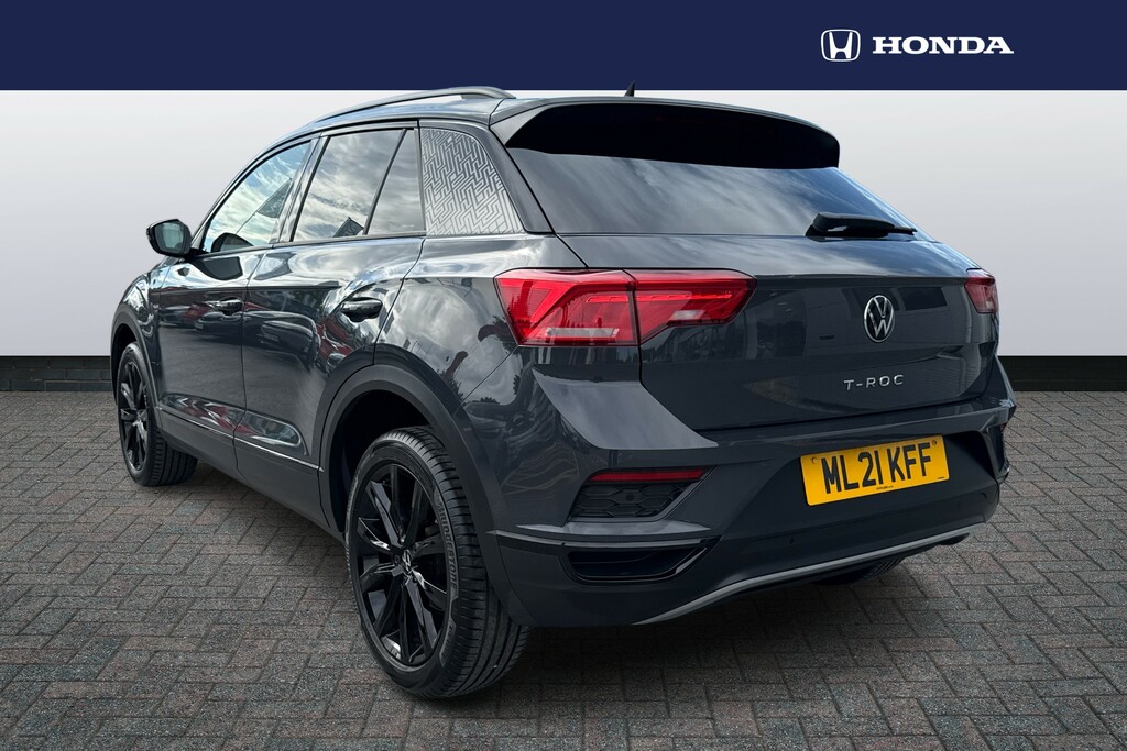 Volkswagen T-Roc 1.5 Tsi Evo Black Edition Grey #3