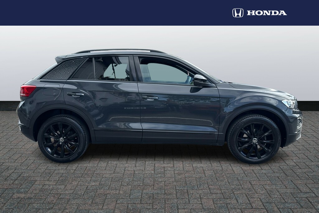 Volkswagen T-Roc 1.5 Tsi Evo Black Edition Grey #5
