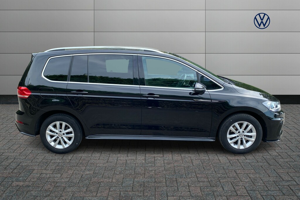 Volkswagen Touran 1.5 Tsi Evo R-line Dsg Black #4