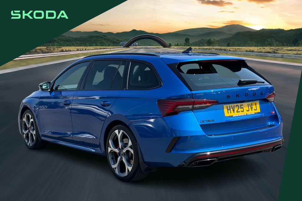 Skoda Octavia 2.0 Tsi Vrs Dsg Blue #3