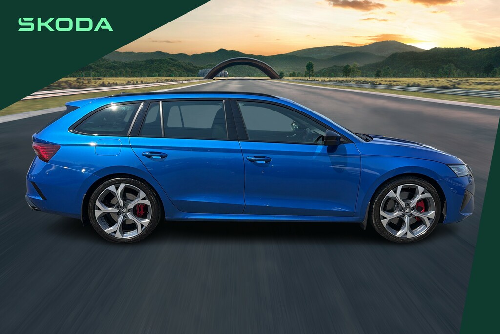 Skoda Octavia 2.0 Tsi Vrs Dsg Blue #4