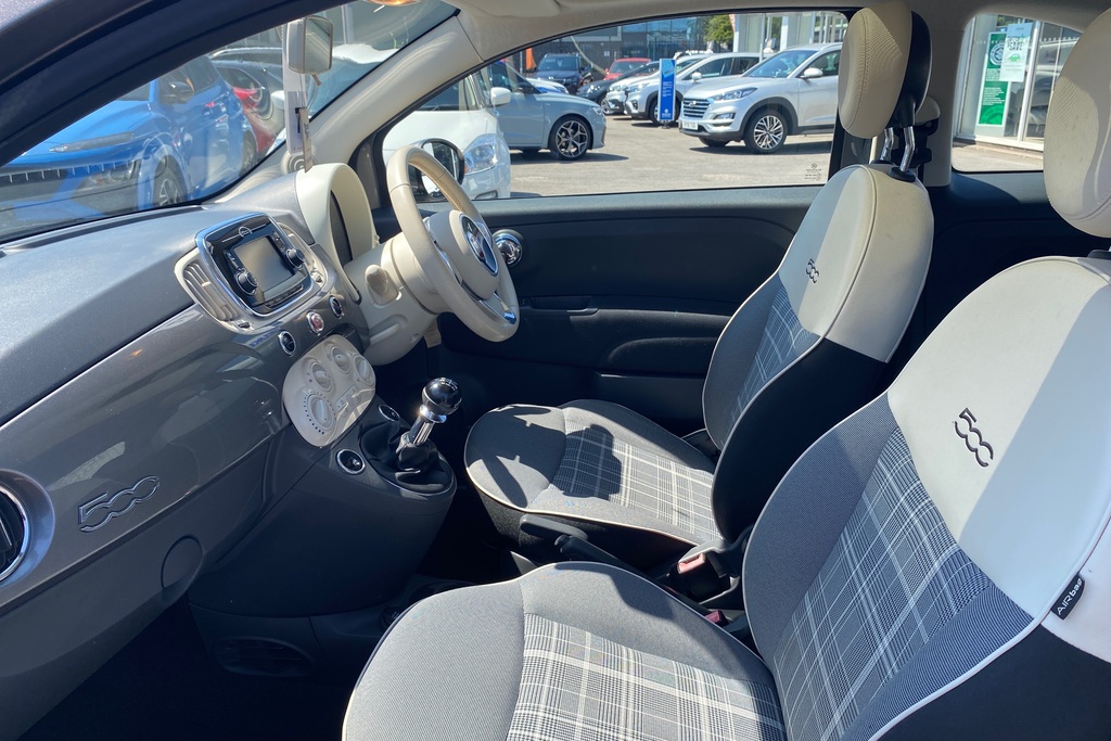 Fiat 500 1.2 Lounge Grey #6