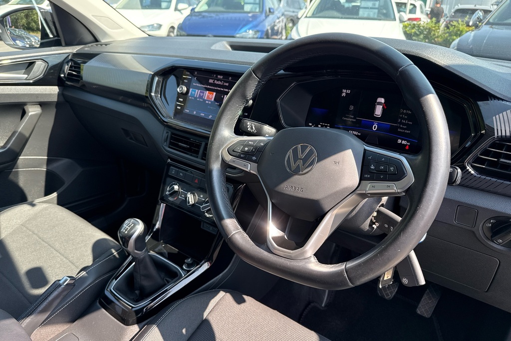 Volkswagen T-Cross 1.0 Tsi 110 Black Edition Grey #6