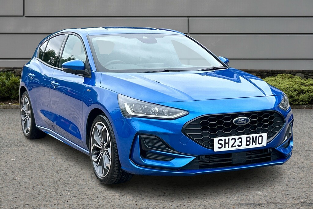 Ford Focus St-line X Blue