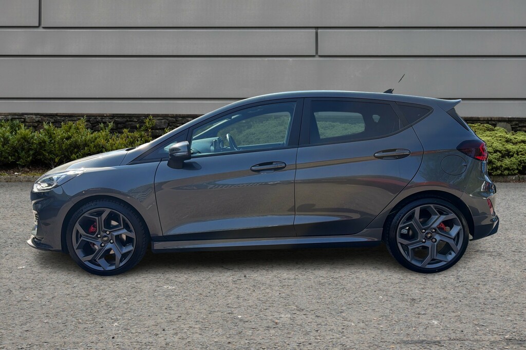 Ford Fiesta Fiesta 1.0 Ecoboost Hbd Mhev 125 St-line X Aut Silver #9